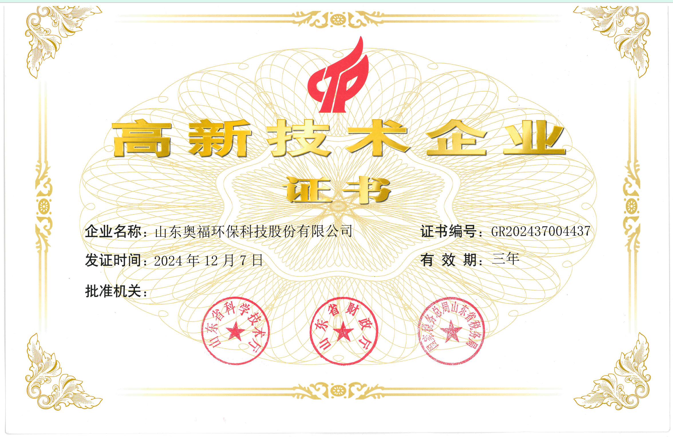 高新技术企业20241207